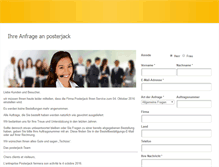 Tablet Screenshot of posterjack.ch